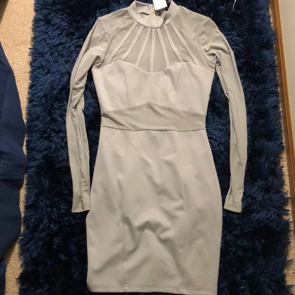 NWT!! Windsor Grey Mini Dress